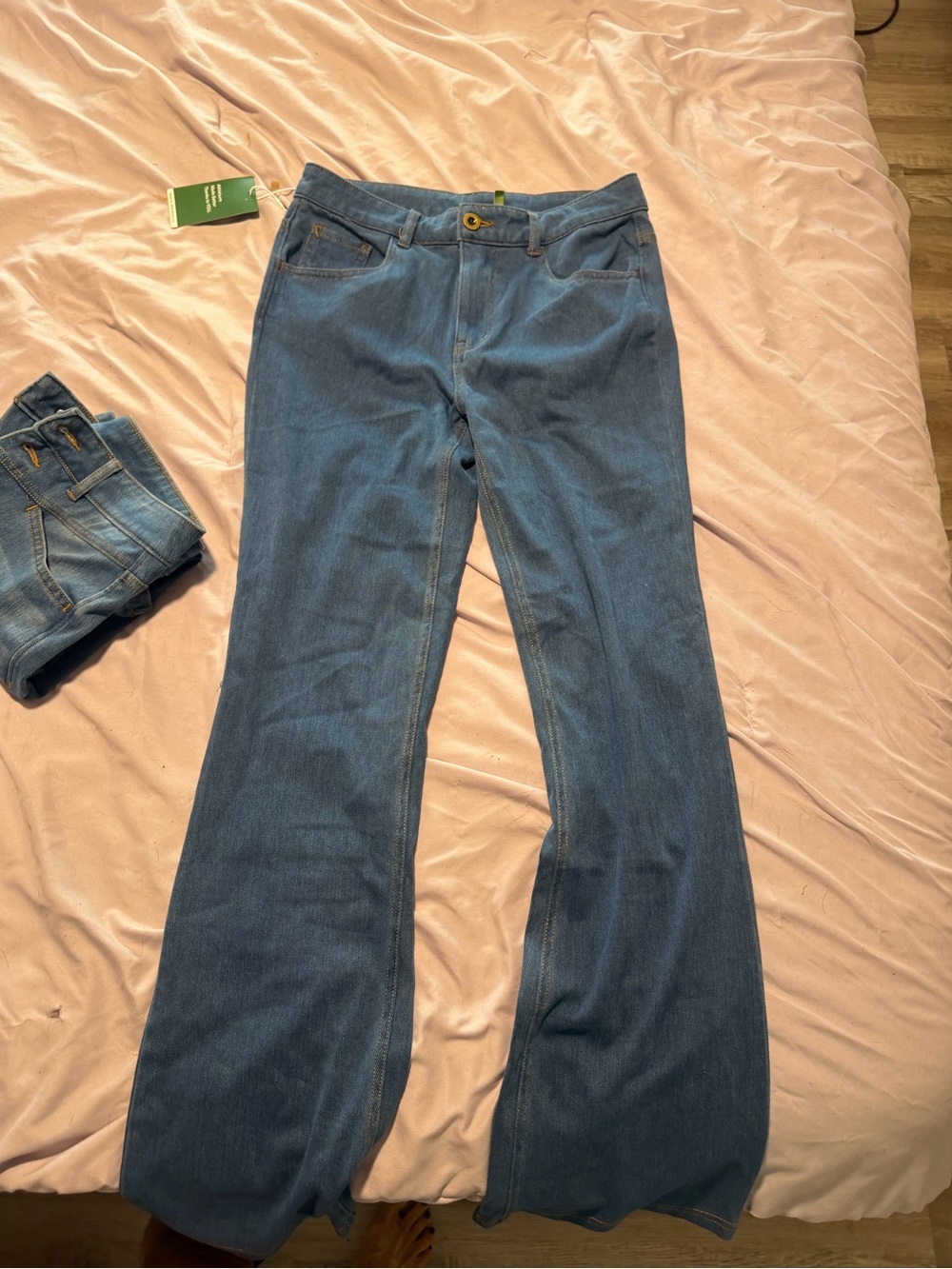 HALARA Blue Flare & Wide Leg Jeans